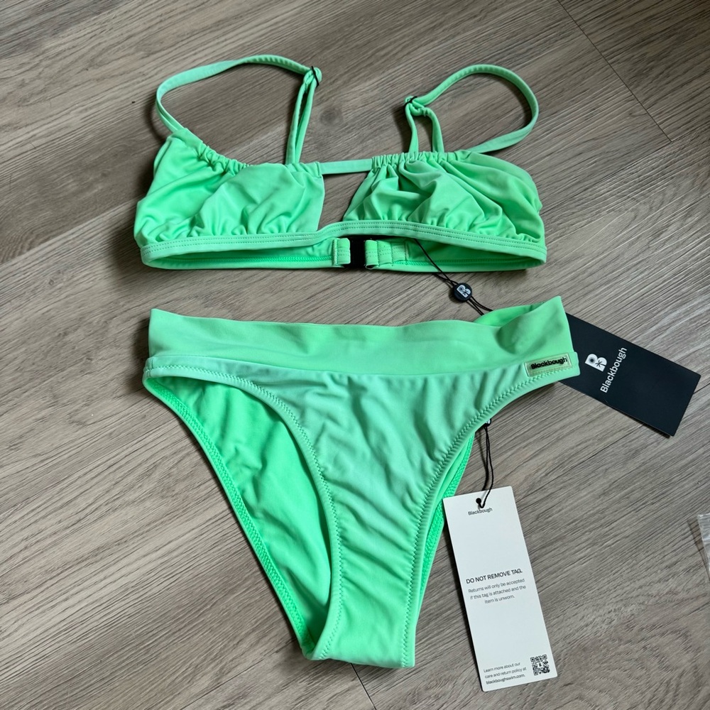 Blackbough Green Bikini Set Swimwear